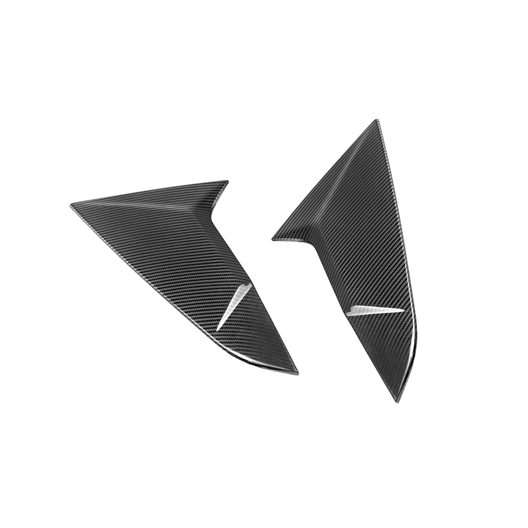 Karbonowe Lotki Tylnej Szyby BMW X3 G45 SQ Style (Dry-Carbon) - obrazek 5