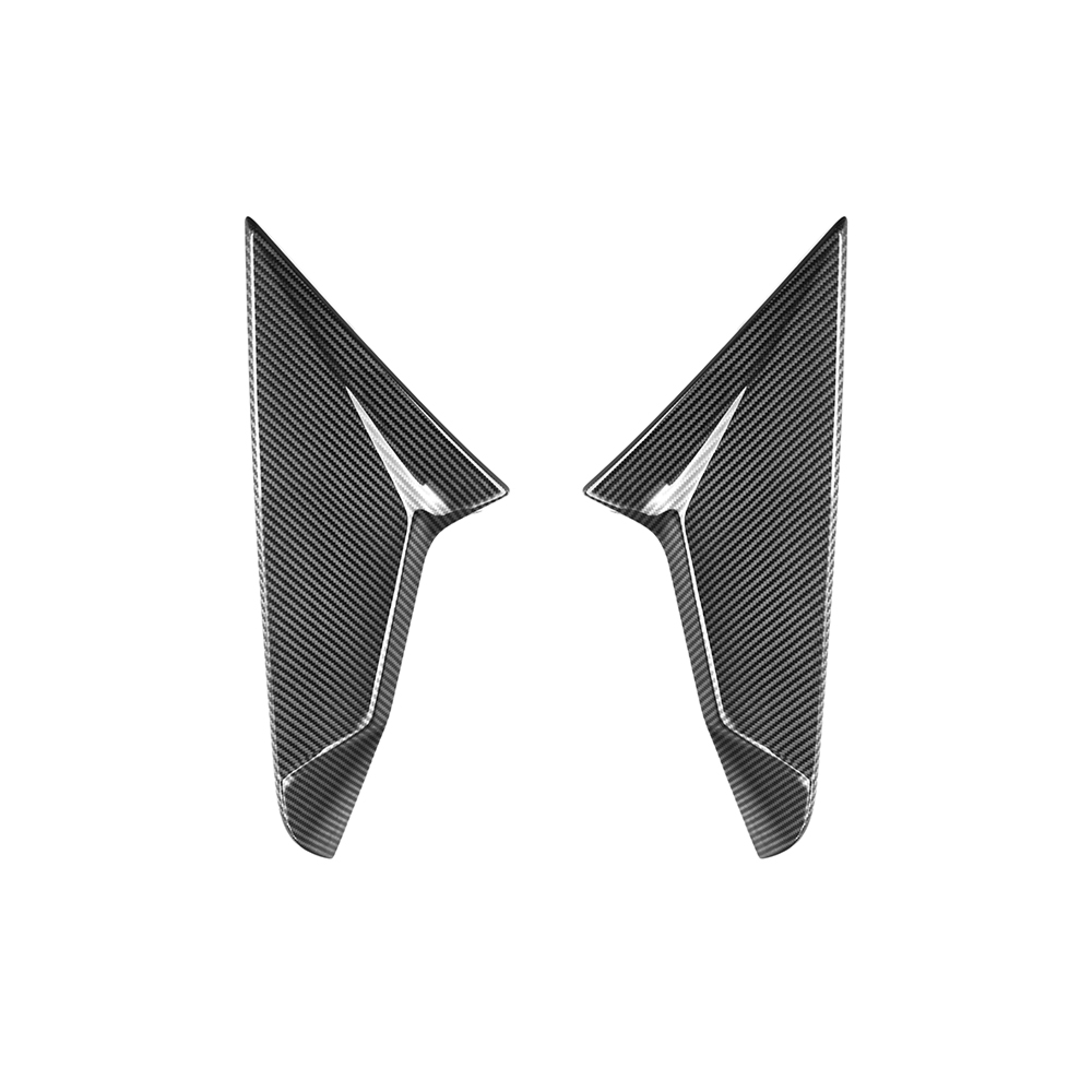 Karbonowe Lotki Tylnej Szyby BMW X3 G45 SQ Style (Dry-Carbon) - obrazek 2