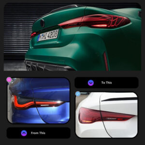 Lampy tylne LED do BMW G22 / G23 / G26 / G82 / G83 – CSL LED Laser - obrazek 2