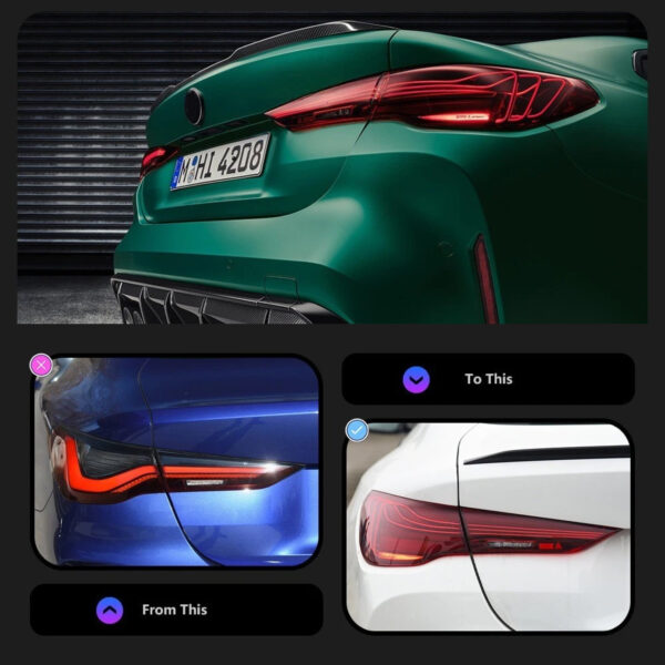 Lampy tylne LED do BMW G22 / G23 / G26 / G82 / G83 – CSL LED Laser - obrazek 2