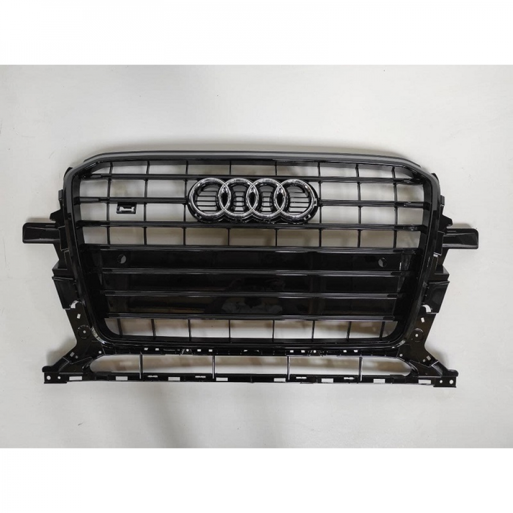 Atrapa grill AUDI Q5 8R (2012–2016) LCI SQ5 Style Czarny połysk - obrazek 1