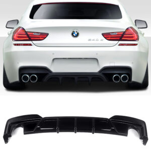 Dyfuzor Tylny BMW F06 / F12 / F13 M-Performance Style Czarny Połysk (2011–2018) 0-0 - obrazek 4