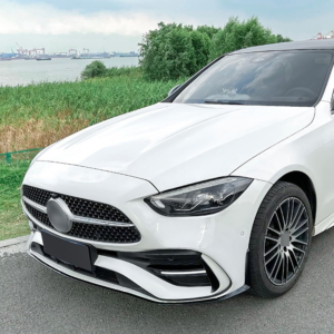 Dokładka Splitter Przód do Mercedes C-Class W206 (2022–2025) – Sport Bumper & C43 / C43 Style – Czarny Połysk - obrazek 9