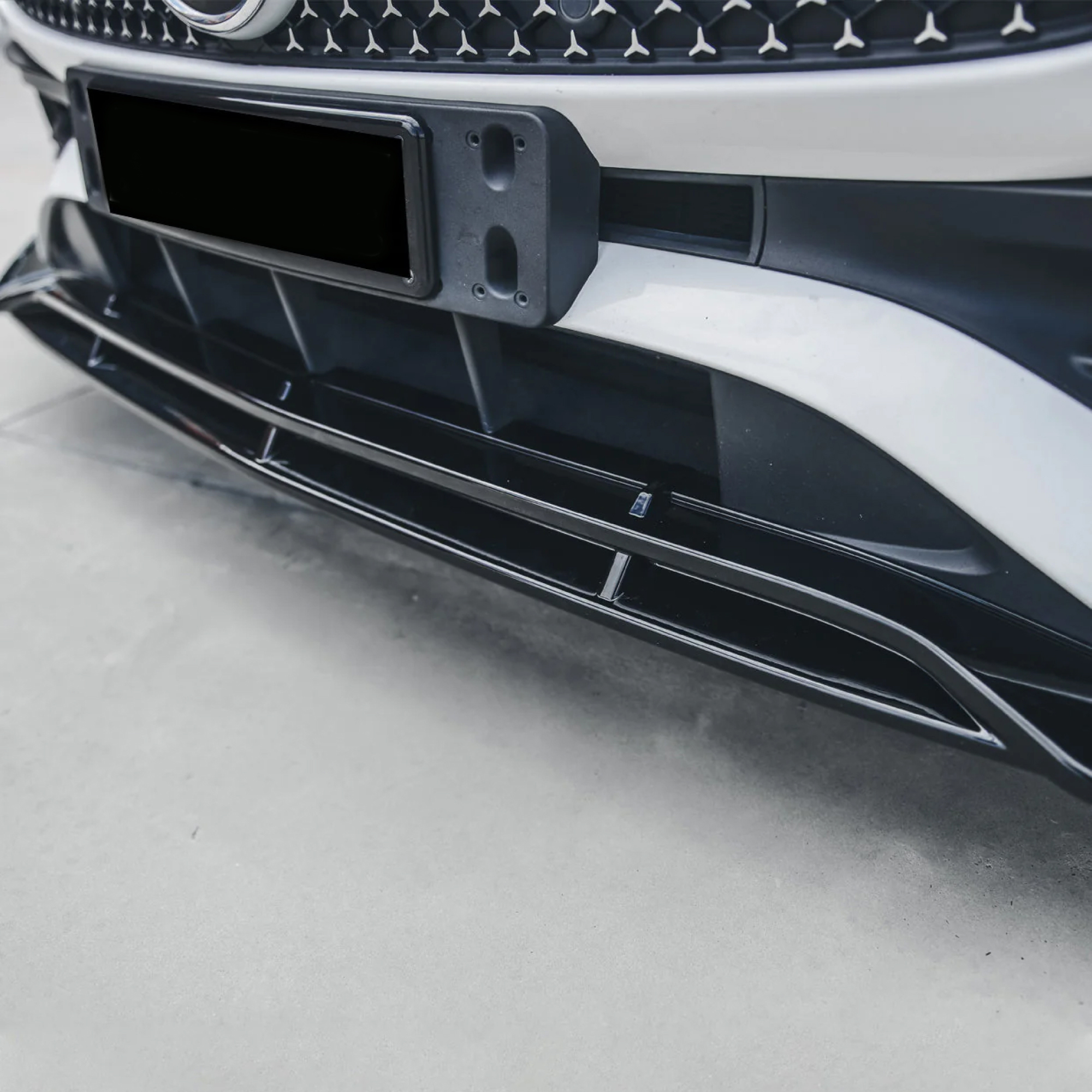 Dokładka Splitter Przód do Mercedes C-Class W206 (2022–2025) – Sport Bumper & C43 / C43 Style – Czarny Połysk - obrazek 5