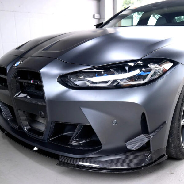 Karbonowy Splitter Przód do BMW M3 / M4 G8X w stylu 3D - obrazek 9