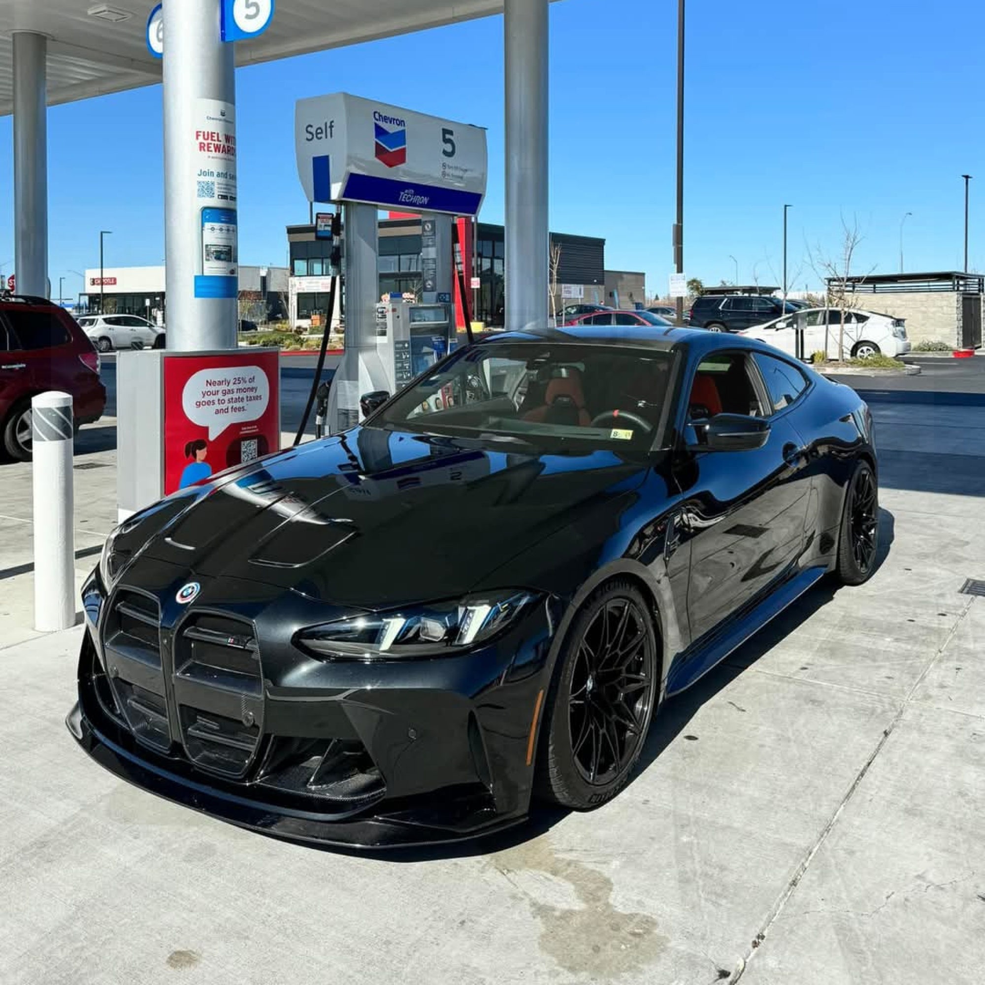 Karbonowy Splitter Przedni SP1 do BMW M3 / M4 (G80 / G81 / G82 / G83) – Prepreg Carbon Fibre - obrazek 5