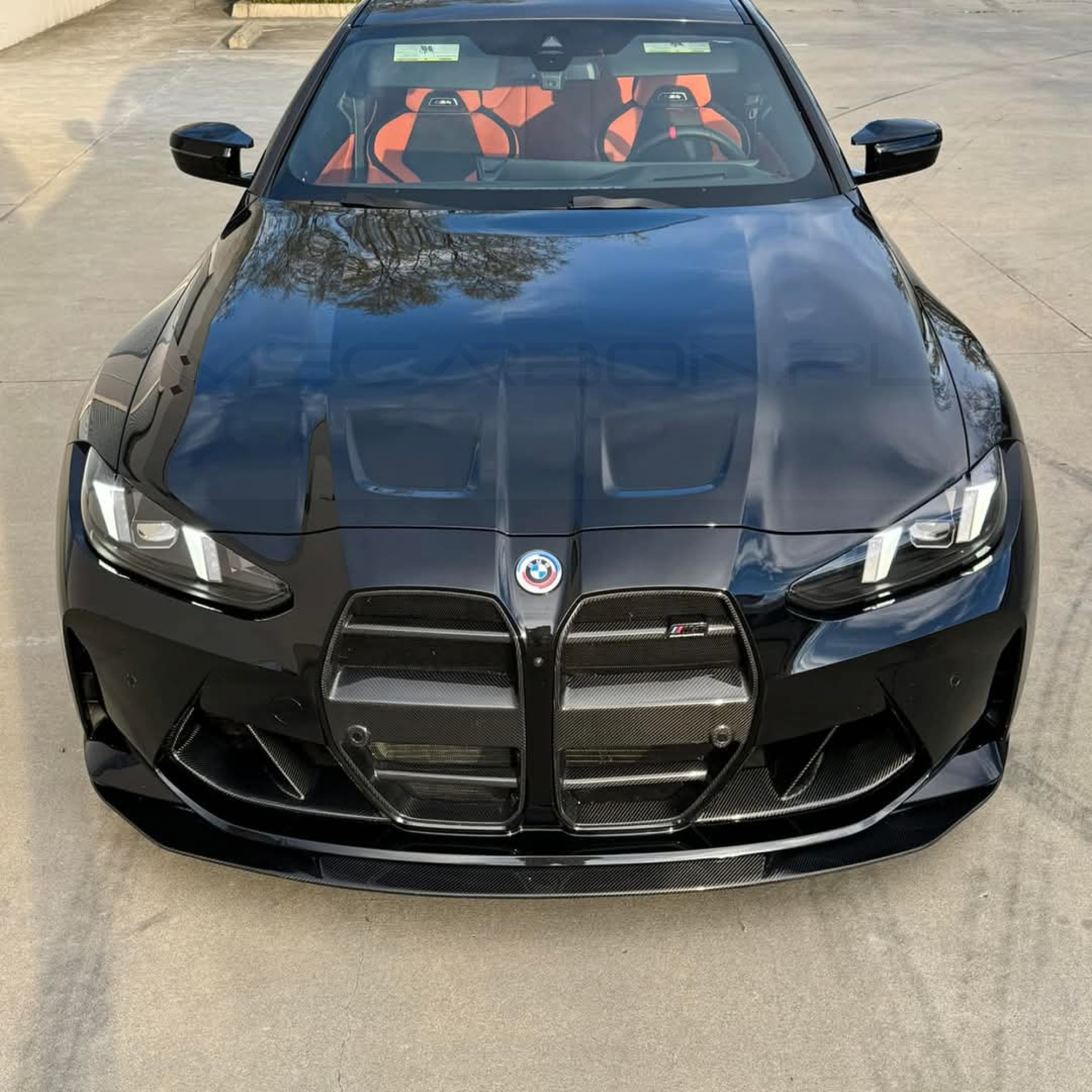 Karbonowy Splitter Przedni SP1 do BMW M3 / M4 (G80 / G81 / G82 / G83) – Prepreg Carbon Fibre - obrazek 3