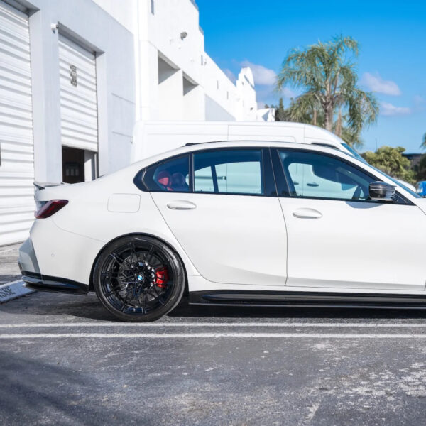 Karbonowe Dokładki Tylnego Zderzaka Boczne BMW M3 G80 / G81  - obrazek 3