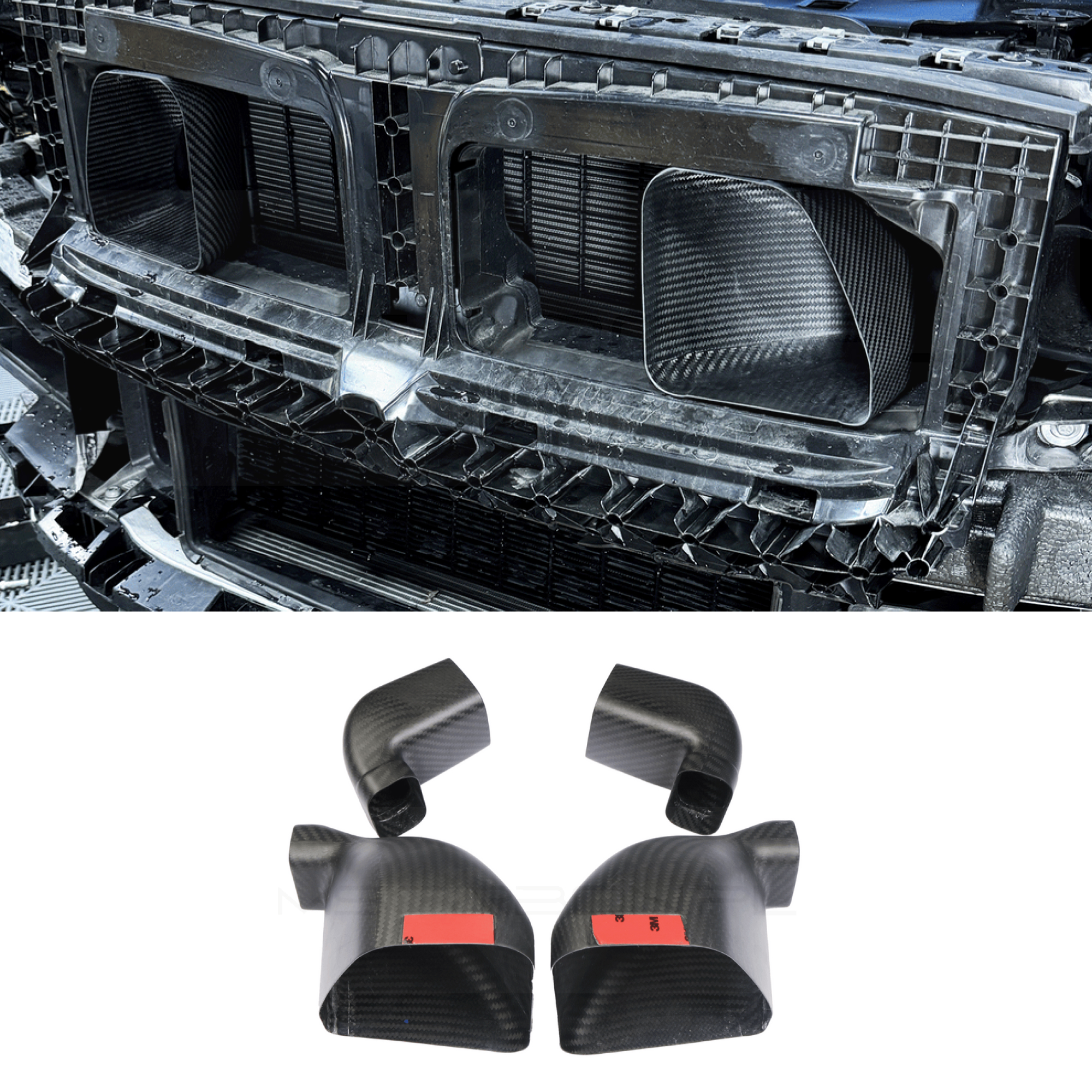 Karbonowy Zestaw Wlotów Powietrza BMW G80 G81 M3 / G82 G83 M4 - obrazek 1
