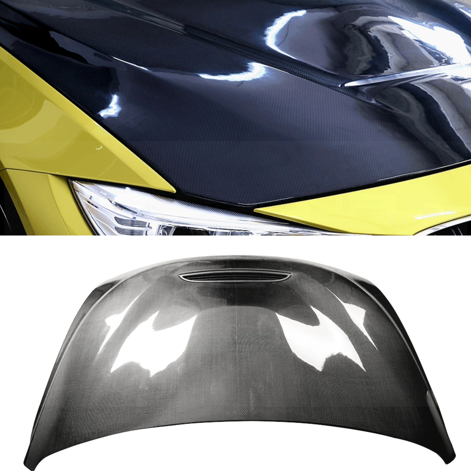 Karbonowa Maska BMW M3 / M4 F80 F82 – GTS Style - obrazek 1