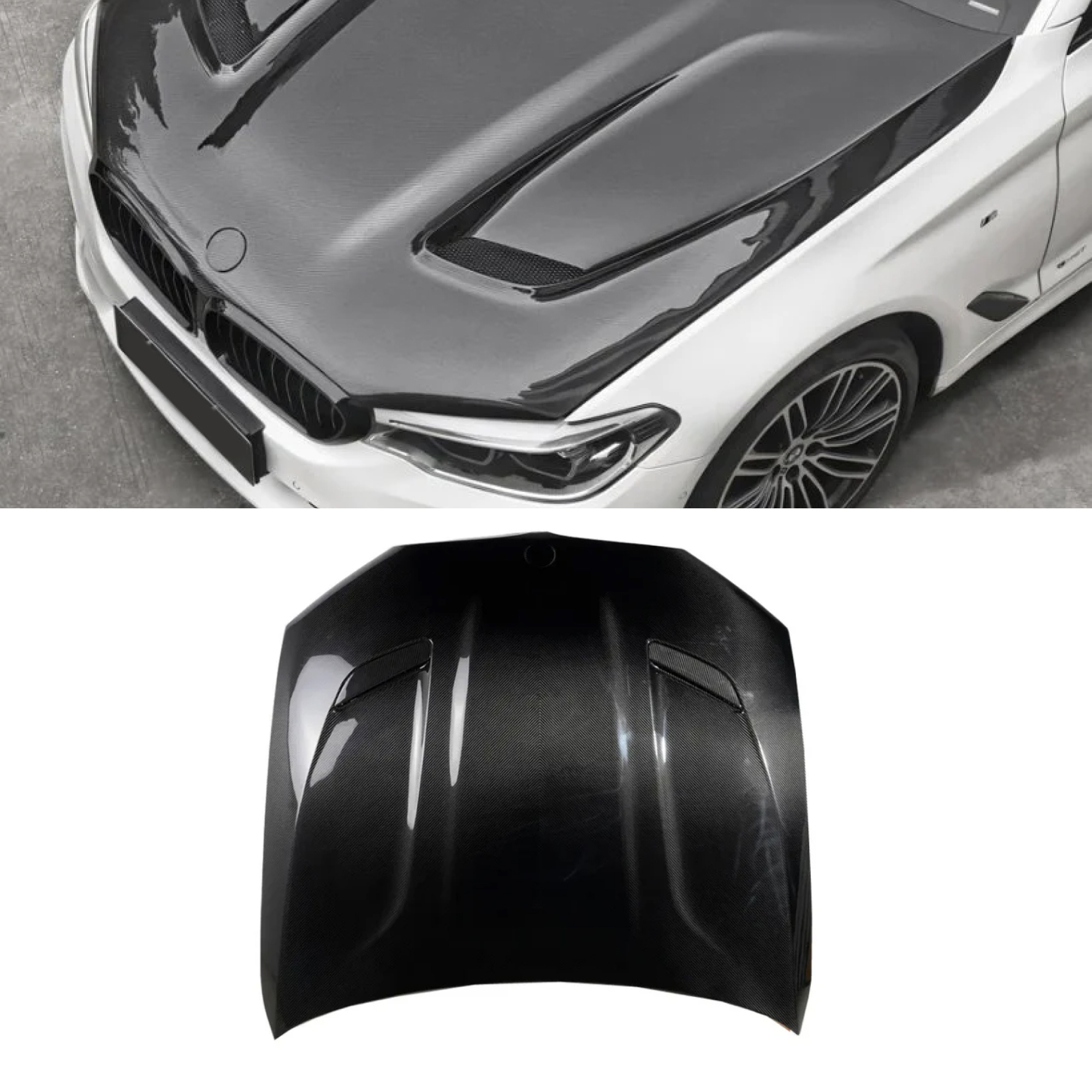 Karbonowa Maska BMW G30 / F90 M5 CS Styl - obrazek 1