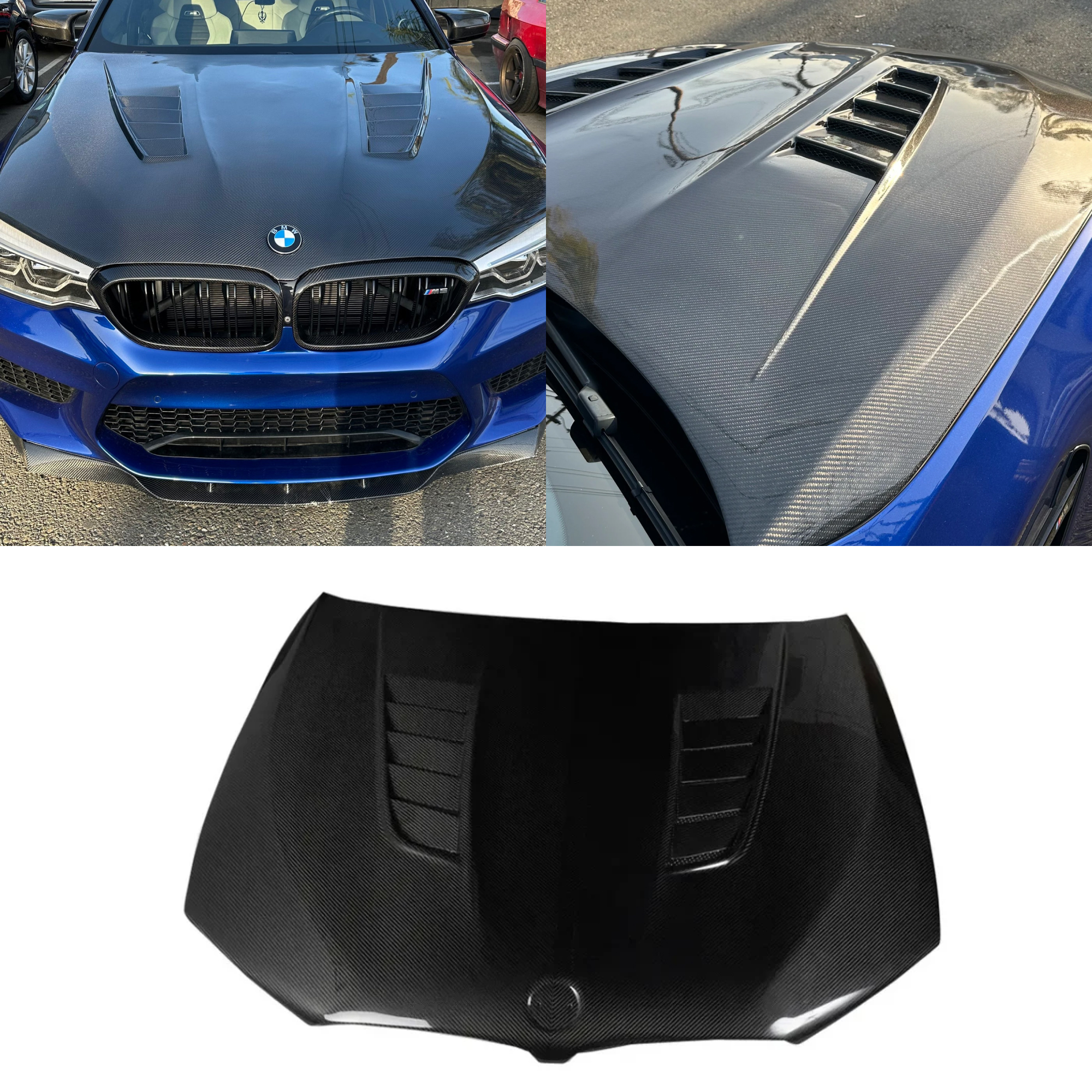 Karbonowa Maska BMW G30 / F90 M5 V Style - obrazek 1