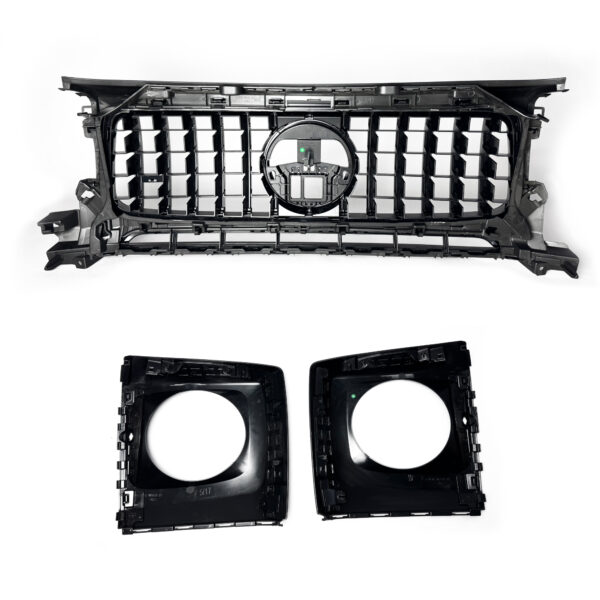 Atrapa grill MERCEDES G-CLASS W465 (2023+) PANAMERICANA AMG Czarna Perła Połysk + Chrom - obrazek 6