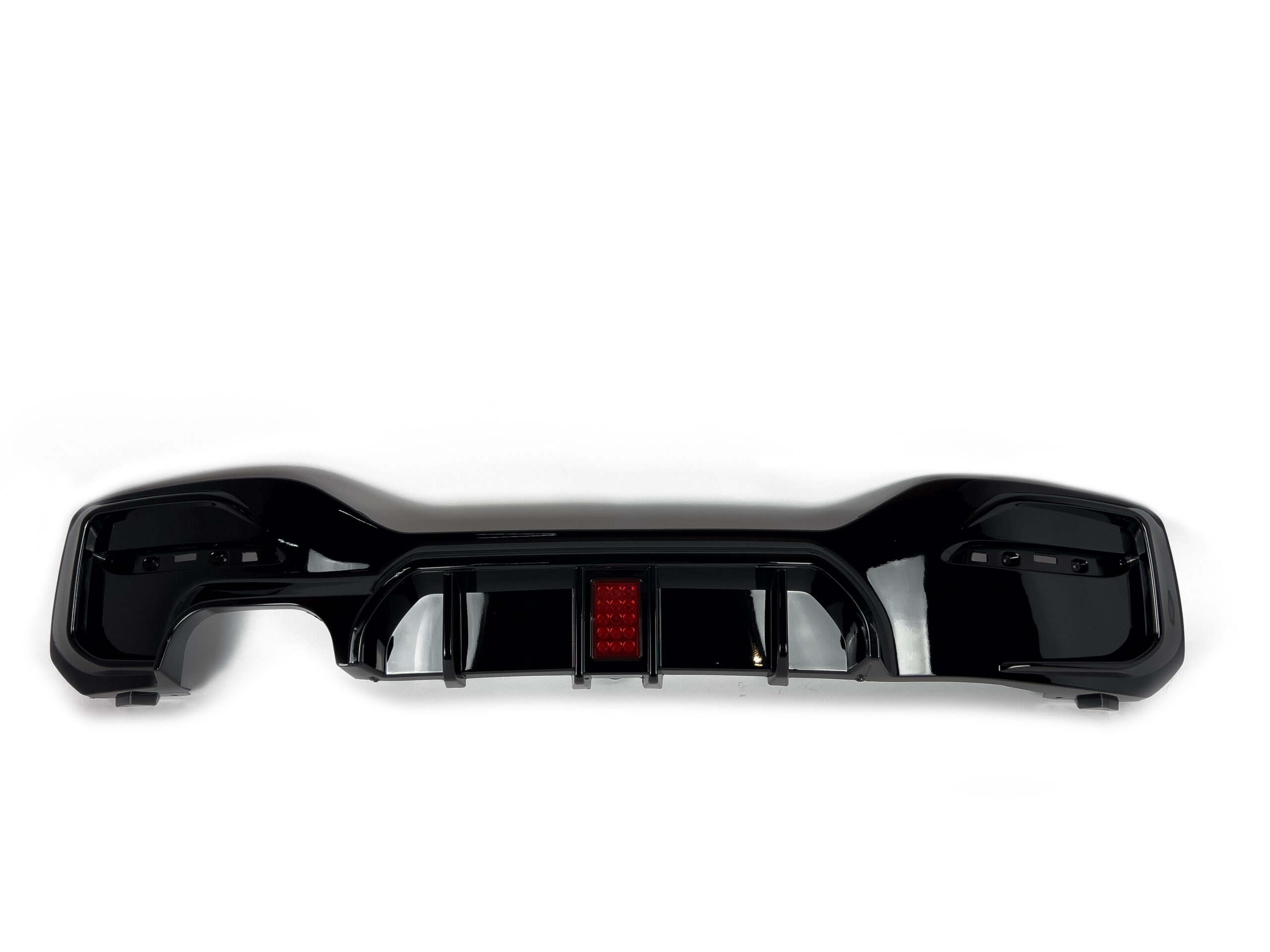 Dyfuzor Tylny BMW F20 LCI Competition Style LED Czarny Połysk (2015–2019) 00-- - obrazek 1