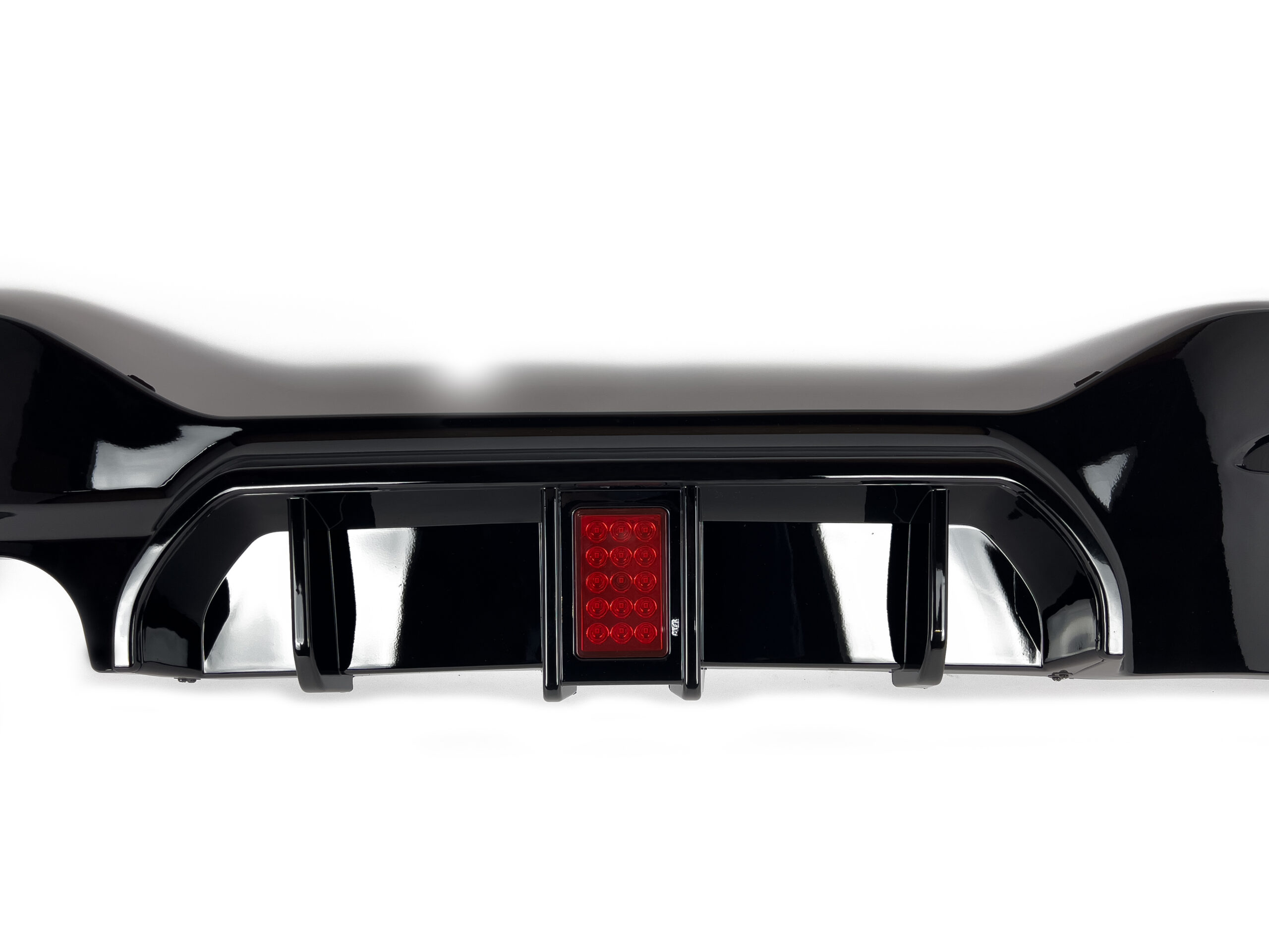Dyfuzor Tylny BMW F20 LCI Competition Style LED Czarny Połysk (2015–2019) 00-- - obrazek 2
