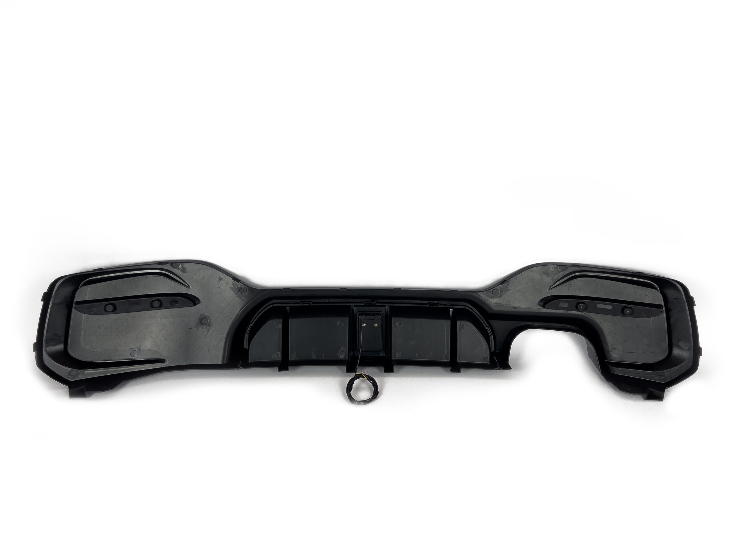 Dyfuzor Tylny BMW F20 LCI Competition Style LED Czarny Połysk (2015–2019) 00-- - obrazek 4