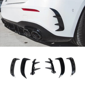 Tylne Wloty Dokładki Zderzaka Mercedes A-Class W177 AMG Package & A35 A45 Hatch