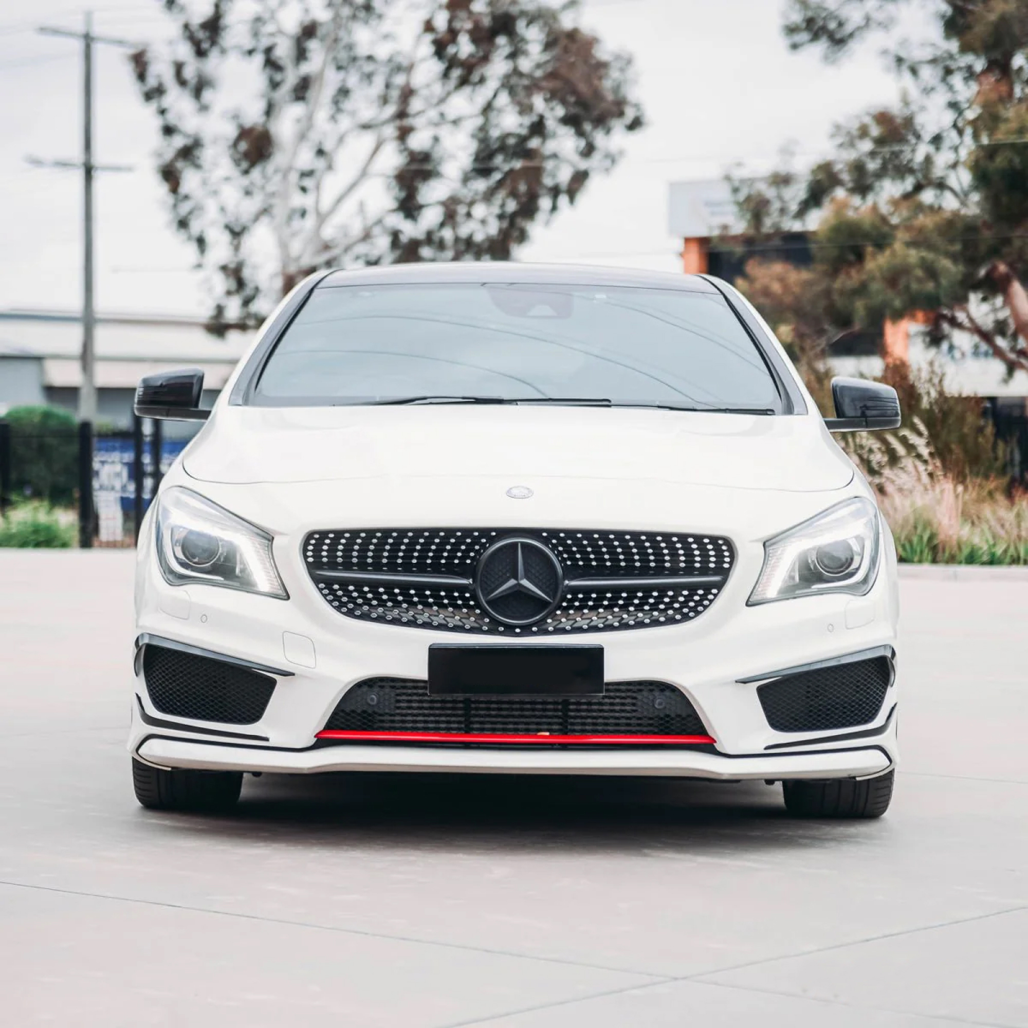Canardy Dolne C117 X117 Sport Package & CLA45 AMG 2013-2019 - obrazek 3