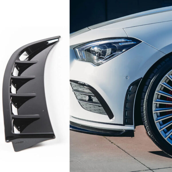 Canardy Dokładki Przód Mercedes CLA-Class C118 W118 2018-2024 & CLA35 AMG - obrazek 2