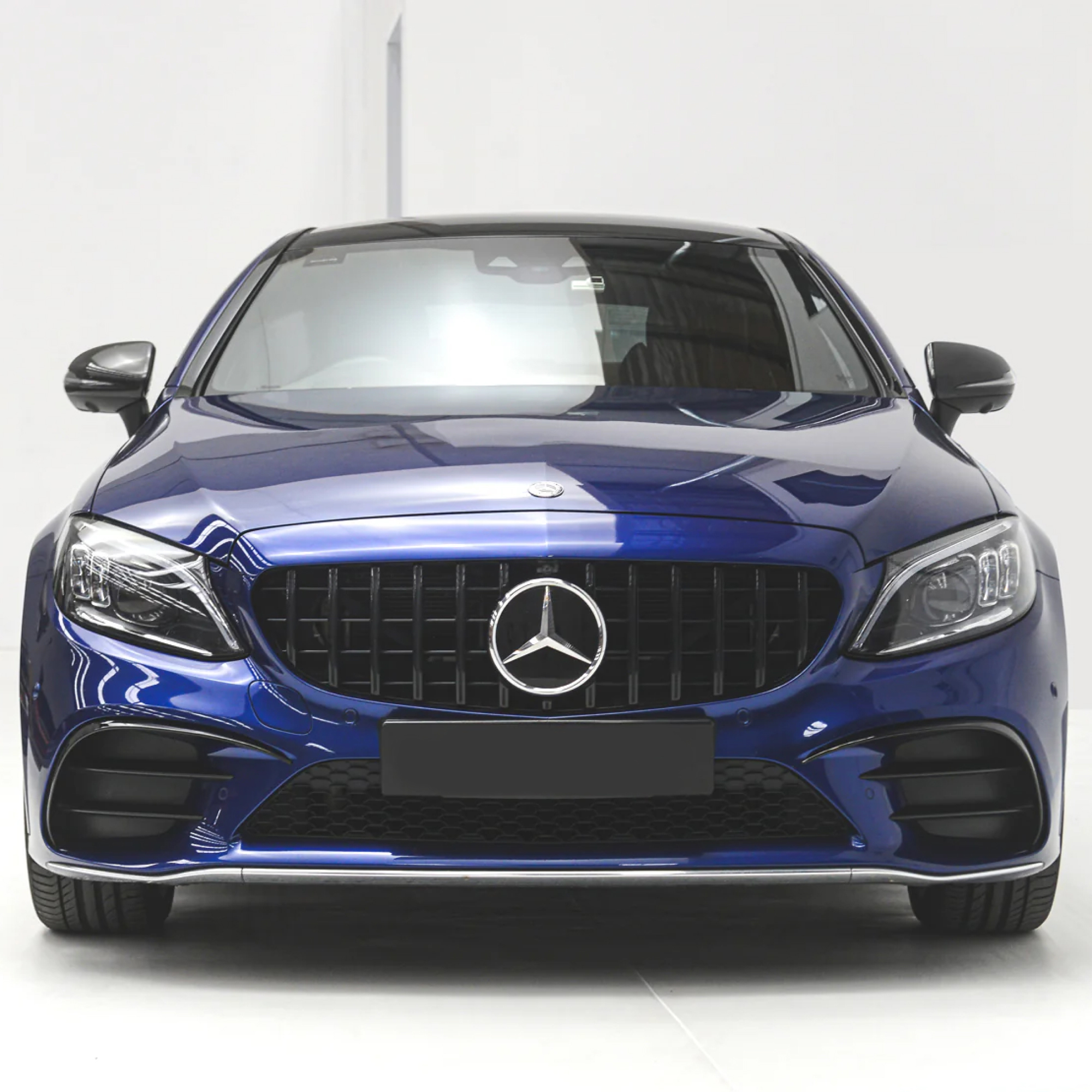 Canardy Górne Dokładki Wlotów Przód Mercedes-Benz C-Class C205/S205/W205 AMG Package & C43 19-21 - obrazek 3