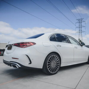 Tylne Wloty Dokładki Zderzaka Mercedes C-Class W206 AMG Sport & C43 22-24 - obrazek 4