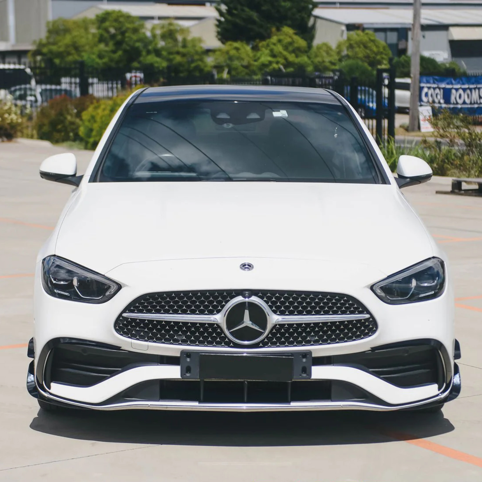 Canardy Boczne Przód Mercedes C-Class W206 AMG Sport & C43 2022-2025 - obrazek 5