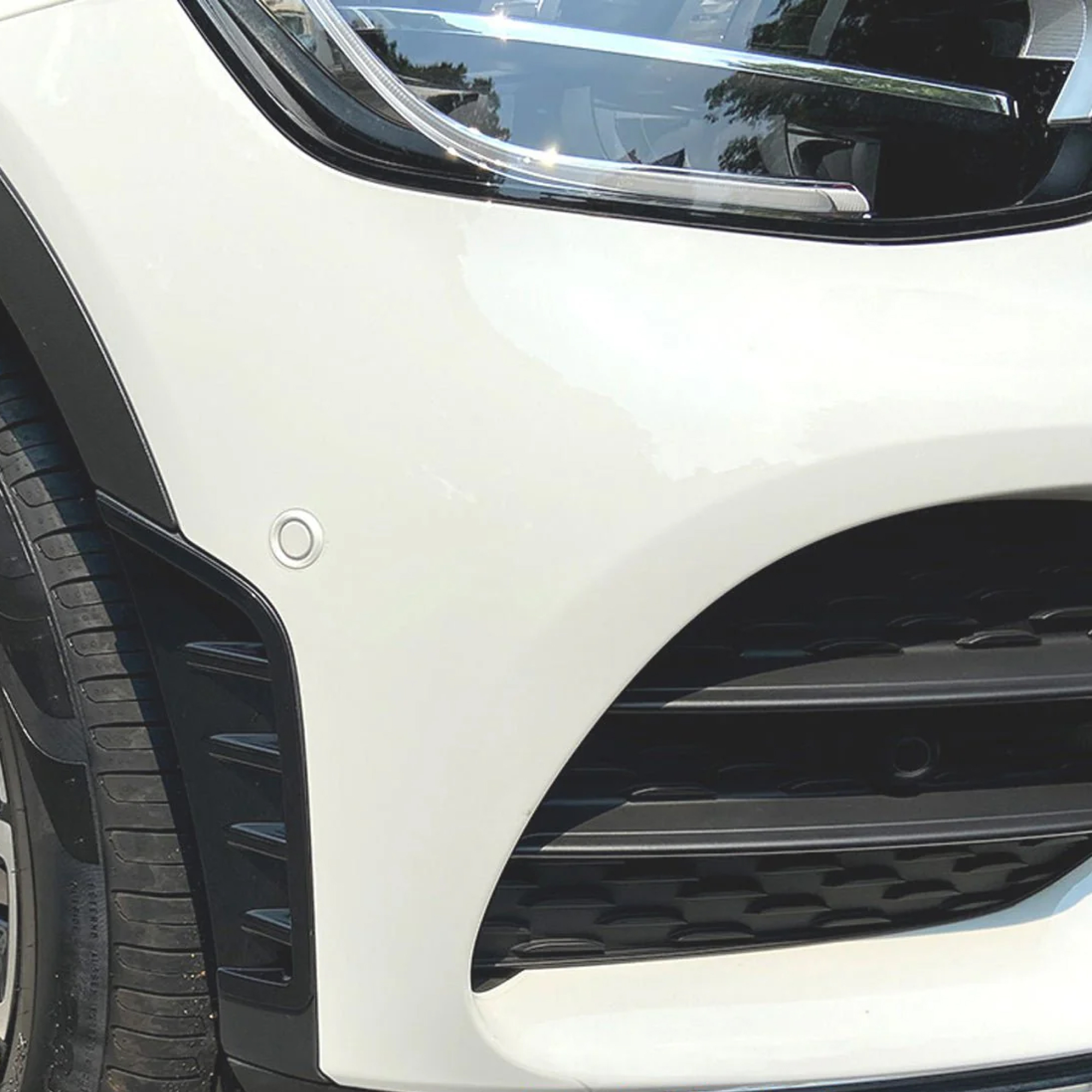 Canardy Dokładki Przód Mercedes GLC-Class X253/C253 & GLC43 AMG 2019-2023 - obrazek 6