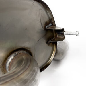 Tłumik BMW F30 328i / 330i – Z Wyjściem na Dwie Pojedyncze Rury, Czarny Połysk - obrazek 4