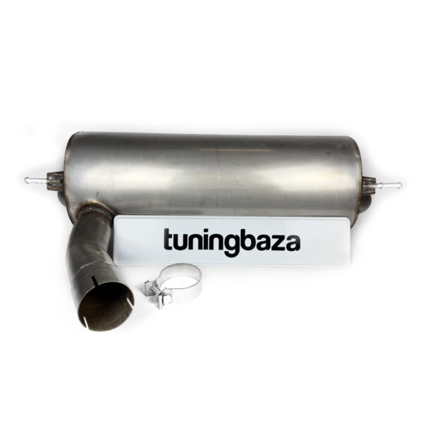 Tłumik BMW F30 328i / 330i – Z Wyjściem na Dwie Pojedyncze Rury, Czarny Połysk - obrazek 2