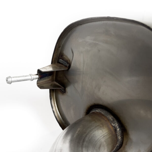 Tłumik BMW F30 328i / 330i – Z Wyjściem na Dwie Pojedyncze Rury, Czarny Połysk - obrazek 5