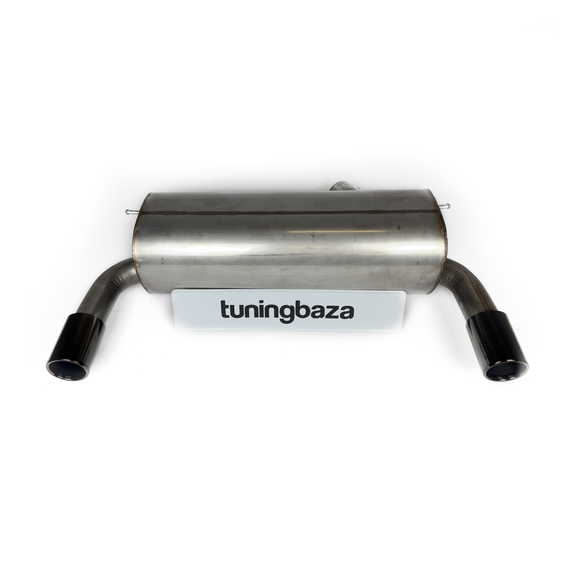 Tłumik BMW F30 328i / 330i – Z Wyjściem na Dwie Pojedyncze Rury, Czarny Połysk - obrazek 6