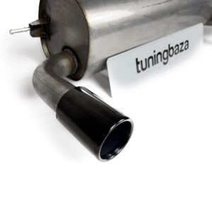 Tłumik BMW F30 328i / 330i – Z Wyjściem na Dwie Pojedyncze Rury, Czarny Połysk - obrazek 7