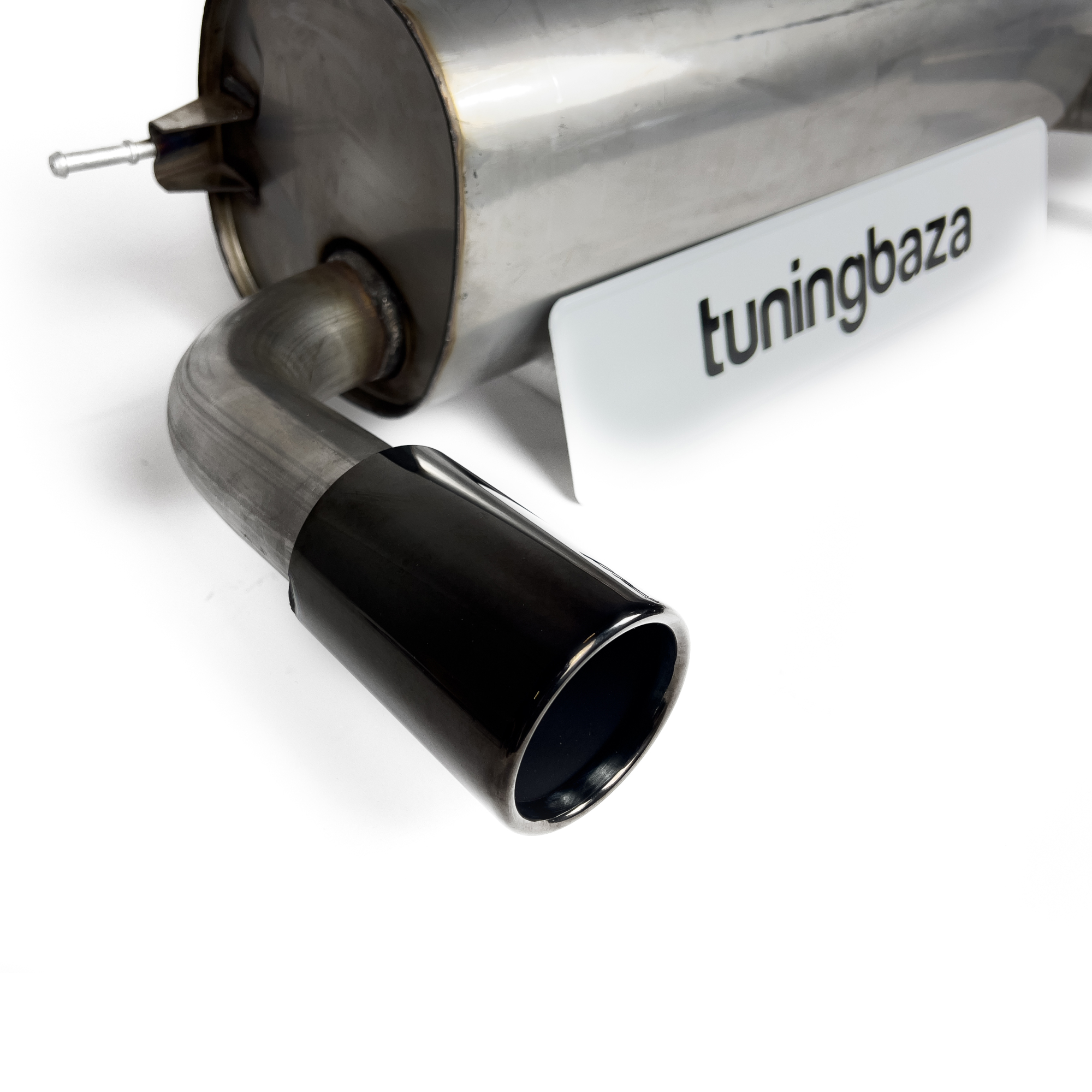 Tłumik BMW F30 328i / 330i – Z Wyjściem na Dwie Pojedyncze Rury, Czarny Połysk - obrazek 7