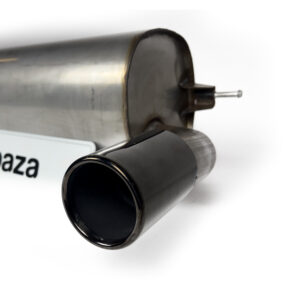 Tłumik BMW F30 328i / 330i – Z Wyjściem na Dwie Pojedyncze Rury, Czarny Połysk - obrazek 8