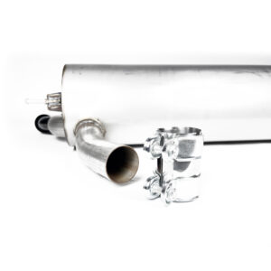 Tłumik BMW F30 316i / 320i – Z Wyjściem na Dwie Podwójne Rury, Czarny Połysk - obrazek 5