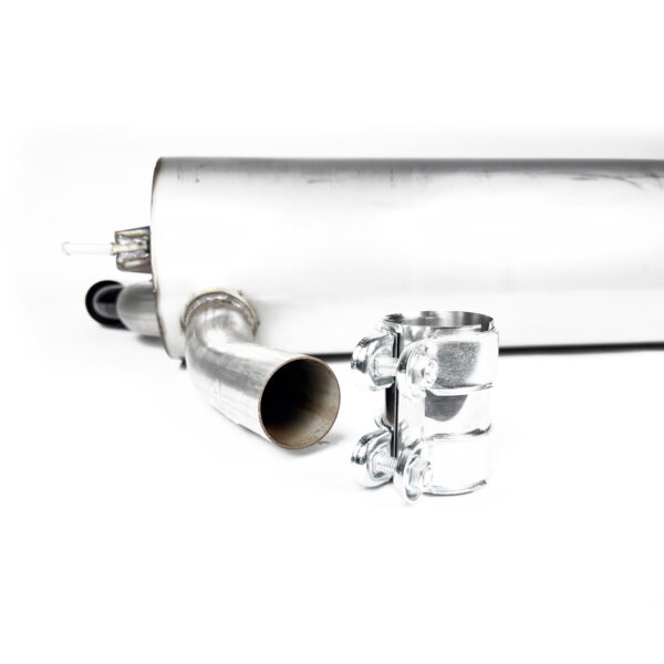 Tłumik BMW F30 316i / 320i – Z Wyjściem na Dwie Podwójne Rury, Czarny Połysk - obrazek 5