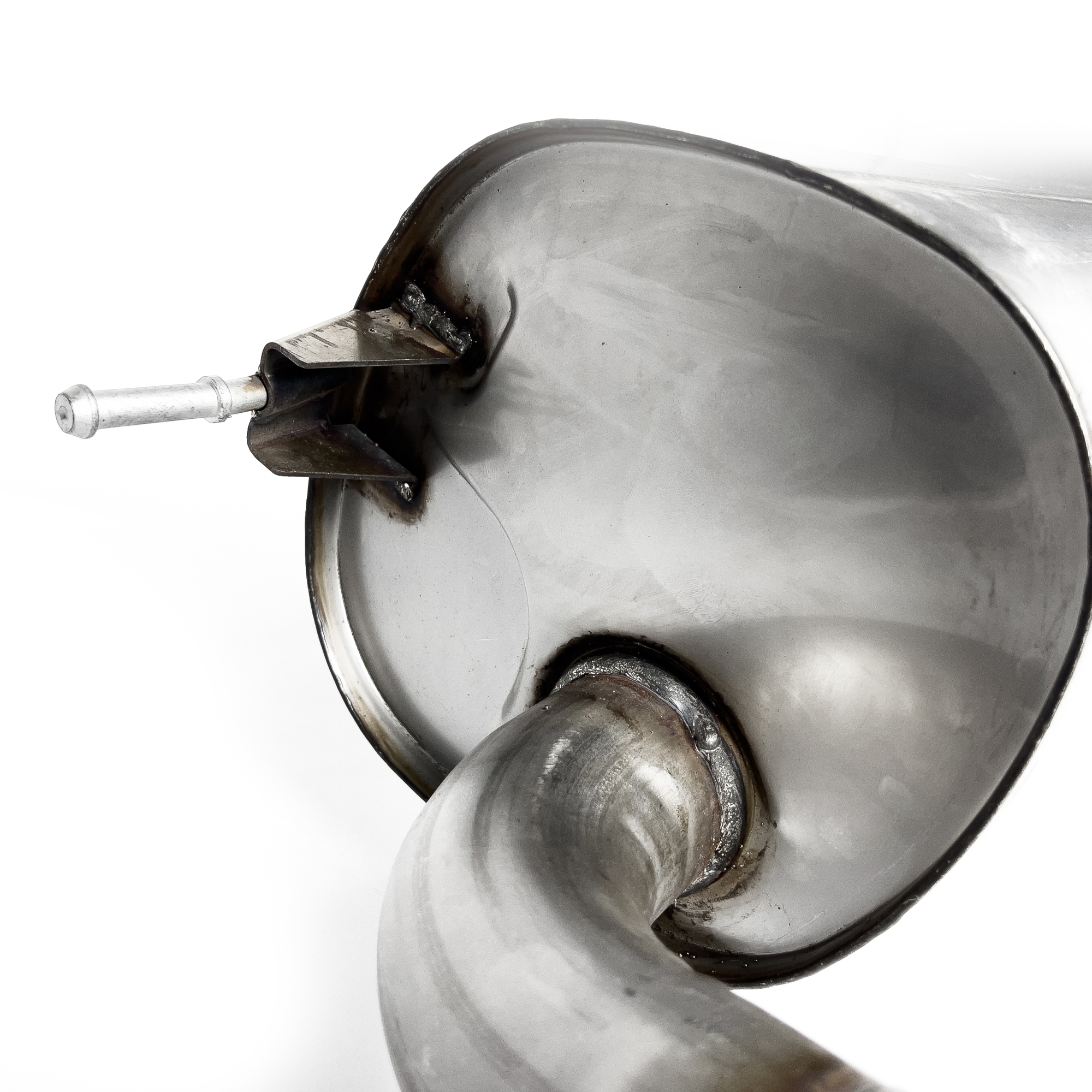 Tłumik BMW F30 316i / 320i – Z Wyjściem na Dwie Podwójne Rury, Czarny Połysk - obrazek 9