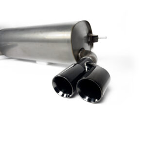 Tłumik BMW F30 316i / 320i – Z Wyjściem na Dwie Podwójne Rury, Czarny Połysk - obrazek 11