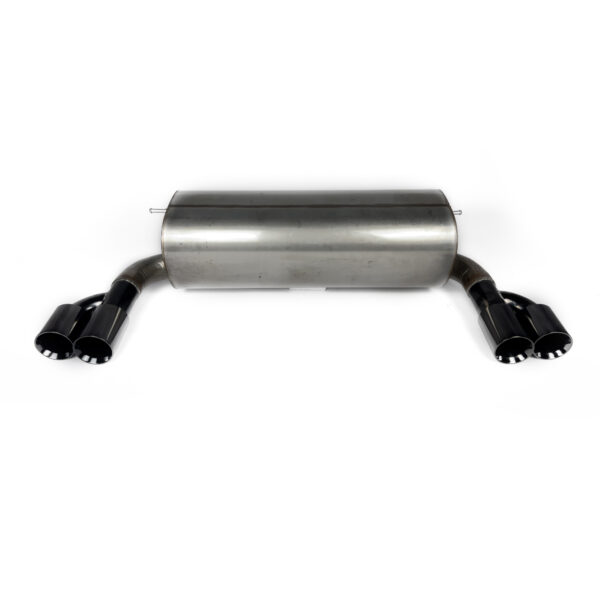 Tłumik BMW F30 316i / 320i – Z Wyjściem na Dwie Podwójne Rury, Czarny Połysk - obrazek 13