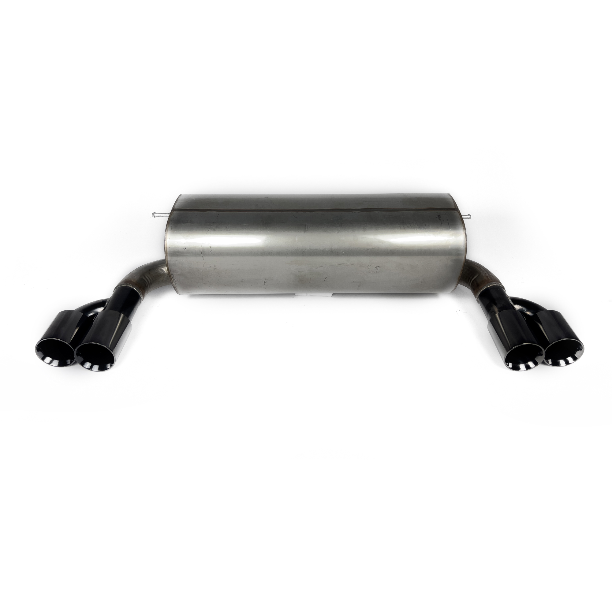 Tłumik BMW F30 316i / 320i – Z Wyjściem na Dwie Podwójne Rury, Czarny Połysk - obrazek 13