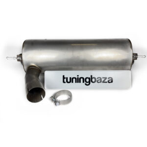 Tłumik BMW F30 328i / F32 430i – Z Wyjściem na Dwie Podwójne Rury, Czarny Połysk - obrazek 3