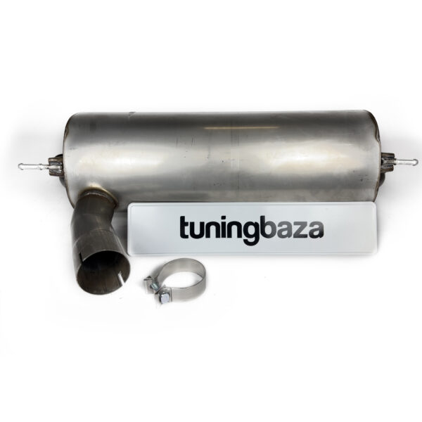 Tłumik BMW F30 328i / F32 430i – Z Wyjściem na Dwie Podwójne Rury, Czarny Połysk - obrazek 3