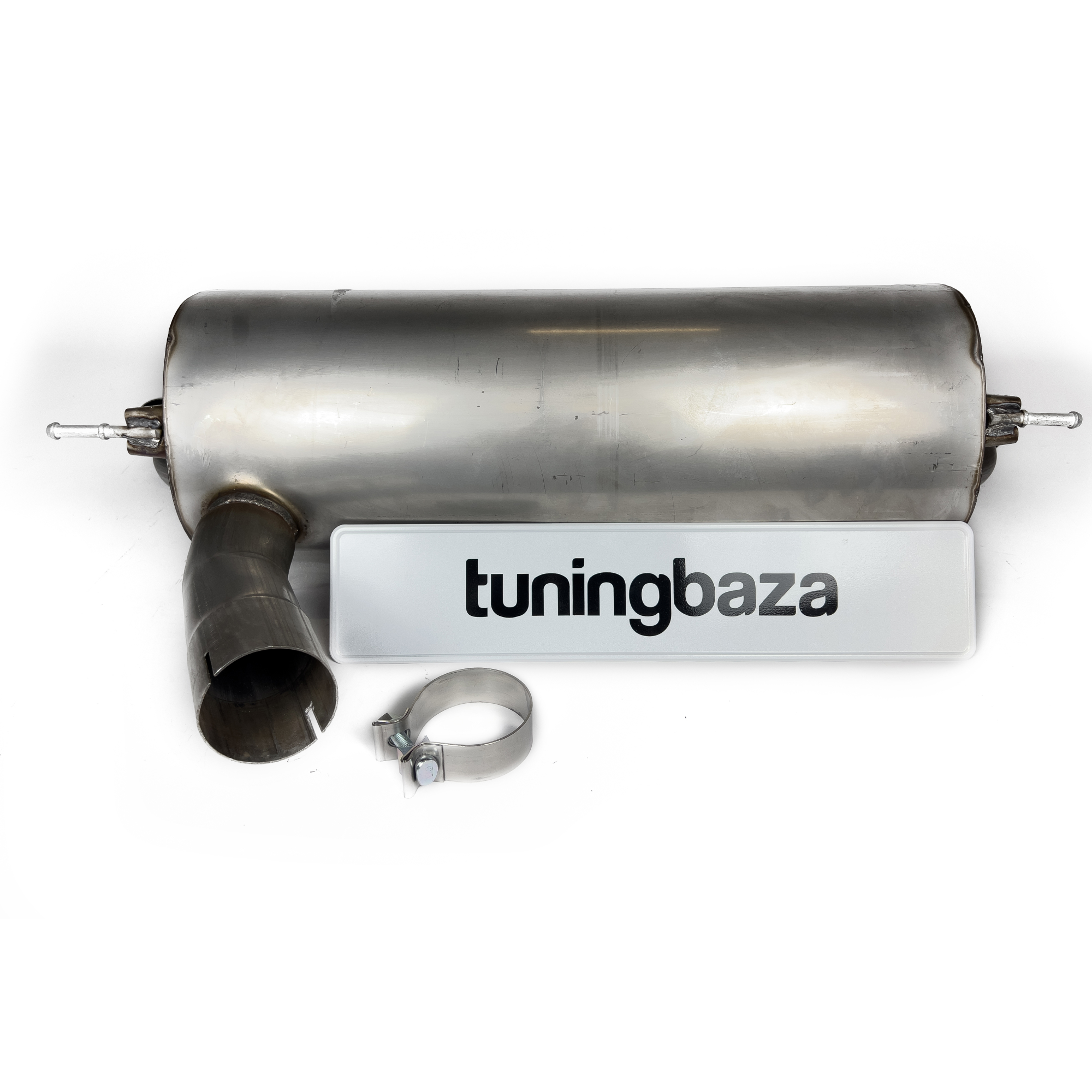 Tłumik BMW F30 328i / F32 430i – Z Wyjściem na Dwie Podwójne Rury, Czarny Połysk - obrazek 3