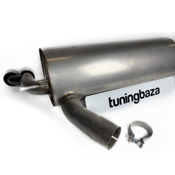 Tłumik BMW F30 328i / F32 430i – Z Wyjściem na Dwie Podwójne Rury, Czarny Połysk - obrazek 5