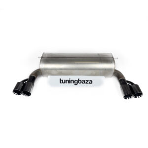 Tłumik BMW F30 328i / F32 430i – Z Wyjściem na Dwie Podwójne Rury, Czarny Połysk