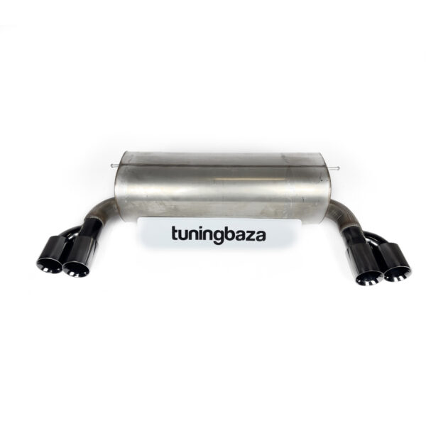 Tłumik BMW F30 328i / F32 430i – Z Wyjściem na Dwie Podwójne Rury, Czarny Połysk - obrazek 1