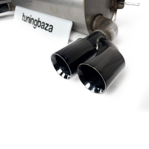 Tłumik BMW F30 328i / F32 430i – Z Wyjściem na Dwie Podwójne Rury, Czarny Połysk - obrazek 6