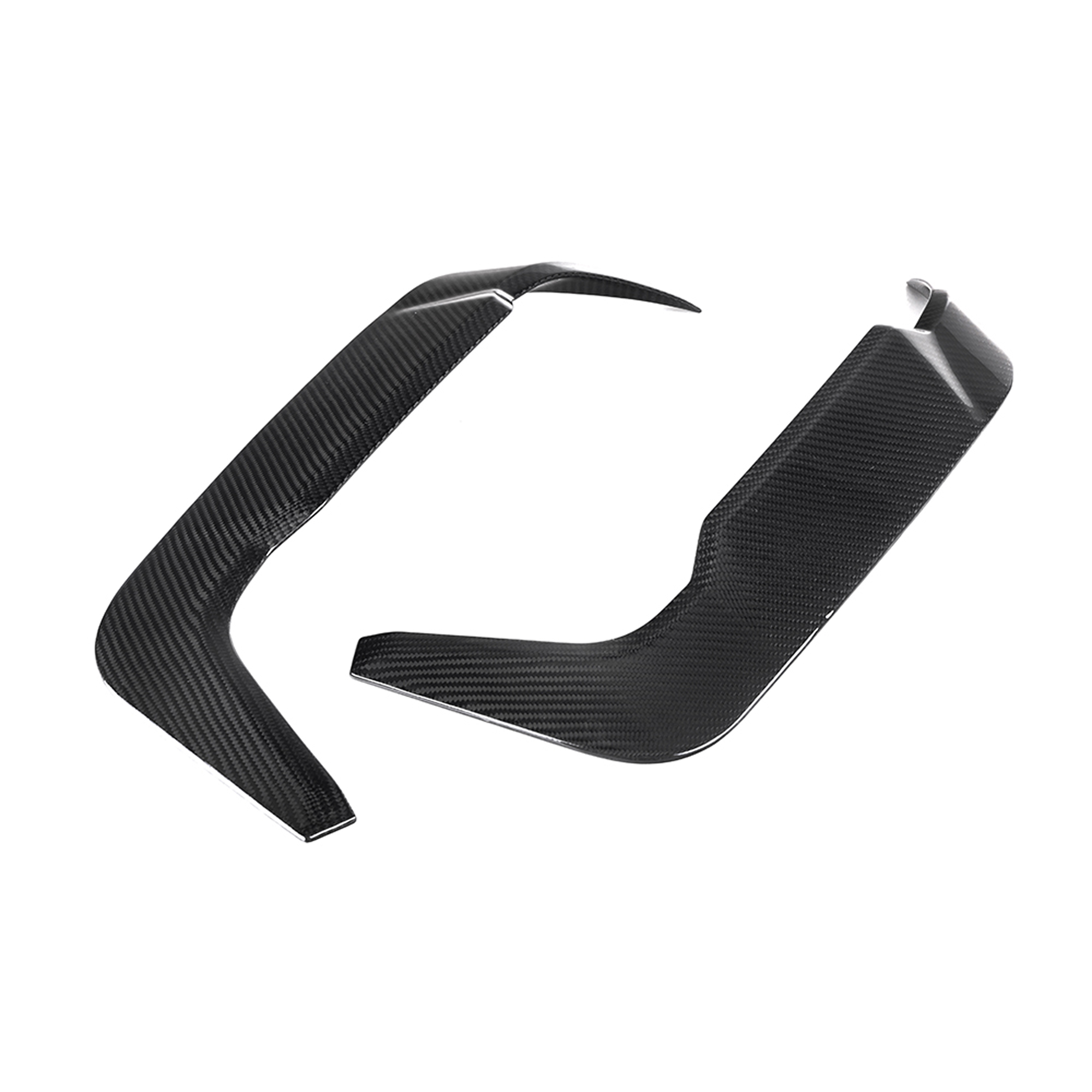 Karbonowe Tylne Boomerangi BMW X6M F96 / F96 LCI SOOQOO Style (Dry-Carbon) - obrazek 2