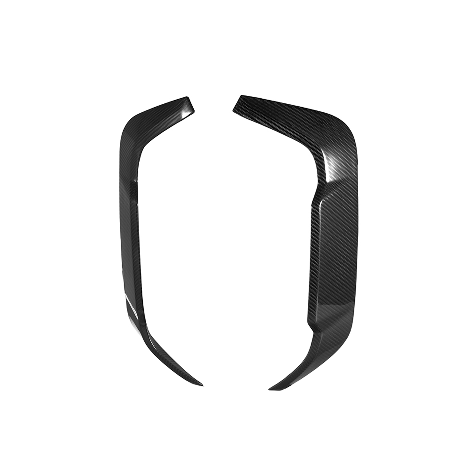 Karbonowe Tylne Boomerangi BMW X6M F96 / F96 LCI SOOQOO Style (Dry-Carbon) - obrazek 5