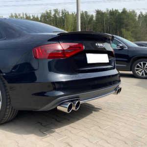 Spoiler Lotka Klapy Audi A4 / S4 B8.5 Sedan Czarny Połysk (2013–2016) - obrazek 12